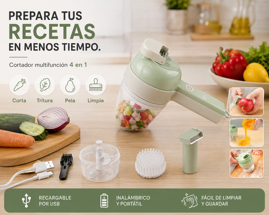 Cortador ChefGo 4 en 1